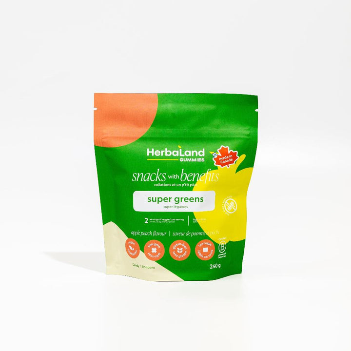 Herbaland Gummies - Super Greens Snacks with Benefits
